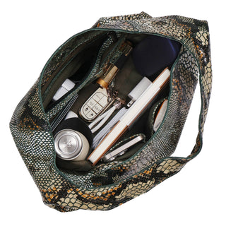 Petite Lindsey Handcrafted Leather Shoulder Bag: Cognac