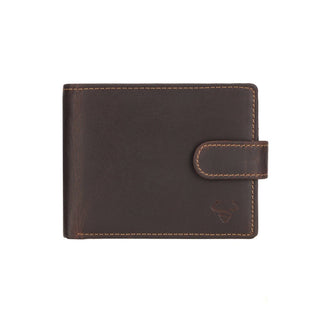 Phoenix Leather Clip Wallet – Men – Chestnut