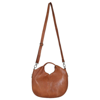 Darby Handcrafted Leather Crossbody Bags: Cognac