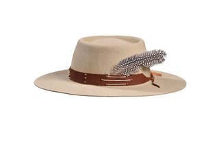 Bolero, Sahara, European Hare, Size 7, Sun Burst Leather Band