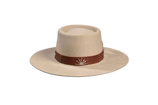 Hand-Stitched Sun Leather Hatband – Exclusive to True West Hats