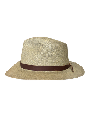 Heritage Weave Fedora Straw Hat