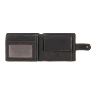 Phoenix Leather Clip Wallet – Men – Brown