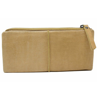 Andi Handcrafted Leather Wallet: Denim