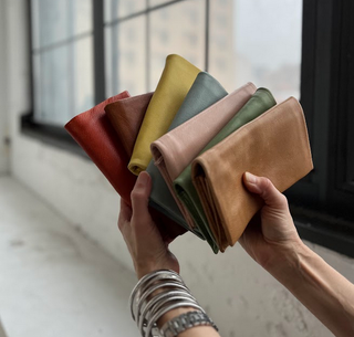 Eloise Handcrafted Leather Wallet: Oxblood