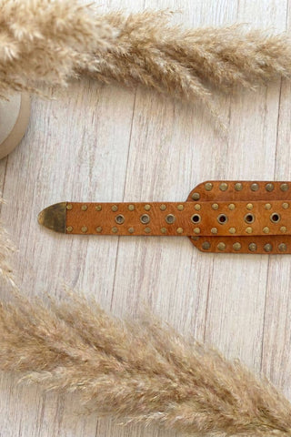 APOLO LIGHT BROWN SASH BELT