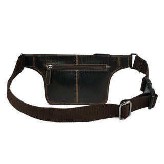 Osaka Leather Belt Bag – Unisex – Brown