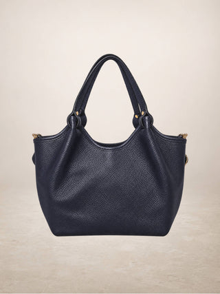 KELLI - Leather bag: Wine red