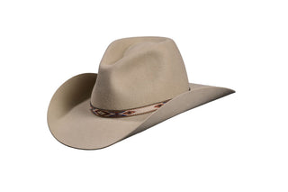 50/50 Beaver & European Hare Cowboy Hat – Handmade Silverbelly, Size 7 1/4