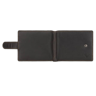 Phoenix Leather Clip Wallet – Men – Brown
