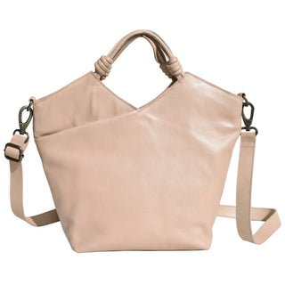 Nash Handcrafted Leather Tote/Crossbody Bags: Oxblood