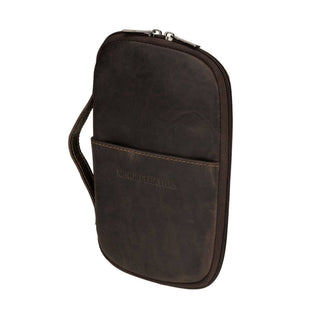 Monroe Leather Passport Wallet in Brown