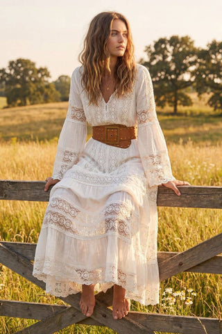 NOX Light Brown Leather Sash Belt