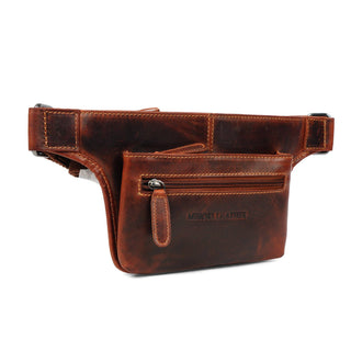 Osaka Leather Belt Bag – Unisex – Chestnut