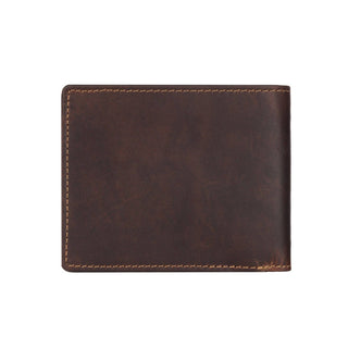 Charlie Leather Wallet – Men – Chestnut