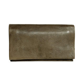 Eloise Handcrafted Leather Wallet: Mint