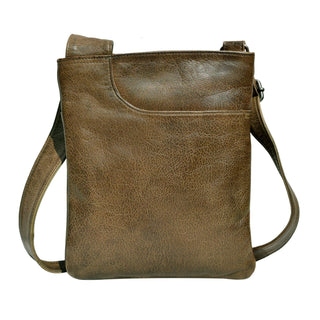 Athena Handcrafted Leather Crossbody Bags: Cognac