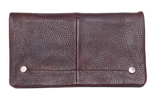 Terry Handcrafted Leather Wallet: Brown