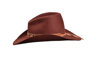 Redwood European Hare Cowboy Hat – Western Weight, Horseshoe Band, Size 7 3/8