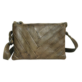 Sunny Handcrafted Leather Crossbody Bags: Charcoal
