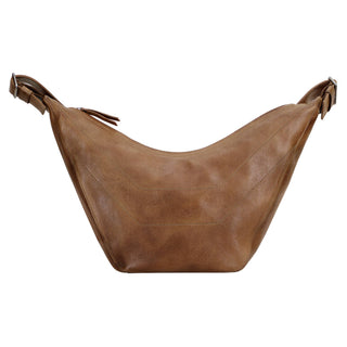 Boone Handcrafted Leather Crossbody/Hobo  Bags: Cognac
