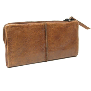 Andi Handcrafted Leather Wallet: Eggplant