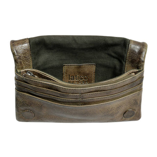 Terry Handcrafted Leather Wallet: Camel