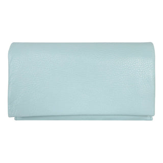 Eloise Handcrafted Leather Wallet: Mint