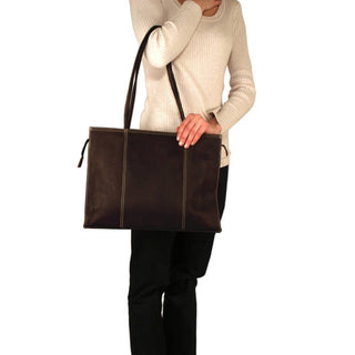Urban Handcrafted Leather Tote Bags: Cafe