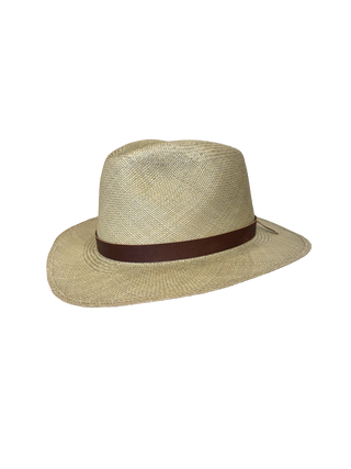 Heritage Weave Fedora Straw Hat