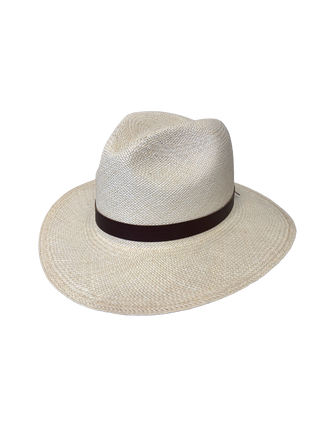 Heritage Weave Fedora Straw Hat