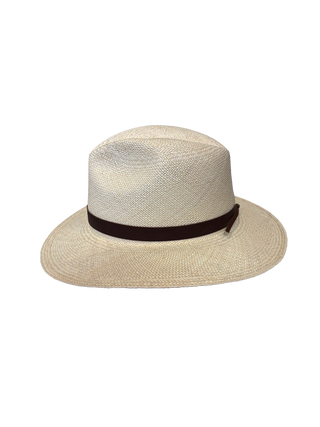 Heritage Weave Fedora Straw Hat