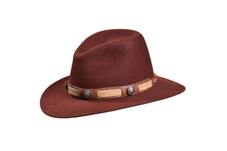 Redwood Concha Fedora – European Hare, Size 7 1/2