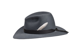 Steel Fedora – European Hare, Size 7 1/4