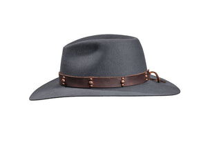 Steel Frontier Fedora – European Hare, Size 7 1/4