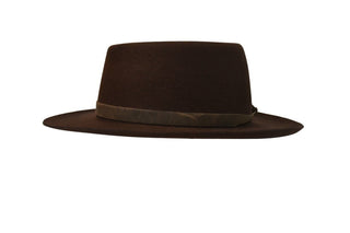 Jone's Fur Chocolate Fedora