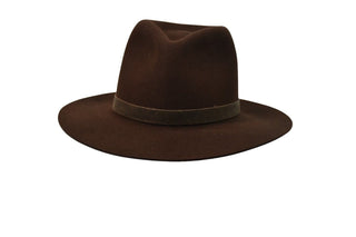 Jone's Fur Chocolate Fedora