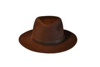 Jone's Fur Chocolate Fedora