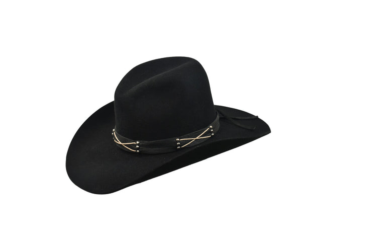Hare Fur Cowboy Hat for Sale in Black