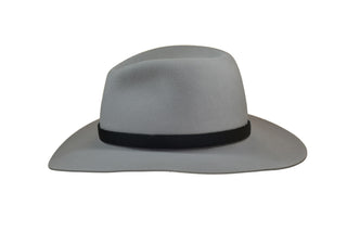 Silverbelly Hare Fur Fedora Hat