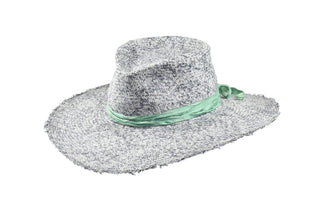 Indigo Blue Straw Hat