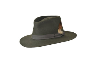 Moss Green Fedora