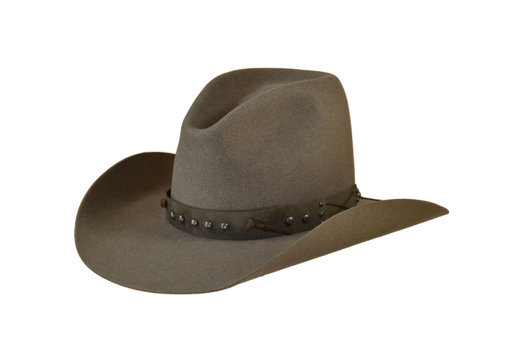 Beaver Fur Cowboy Hat for Sale in Gray