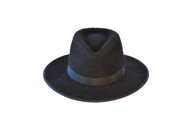 Shag Shady Hare Fur Fedora Hat for Sale in Gray, Brown, Black