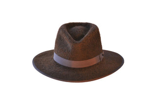 Shag Shady Hare Fur Fedora Hat for Sale in Gray, Brown, Black