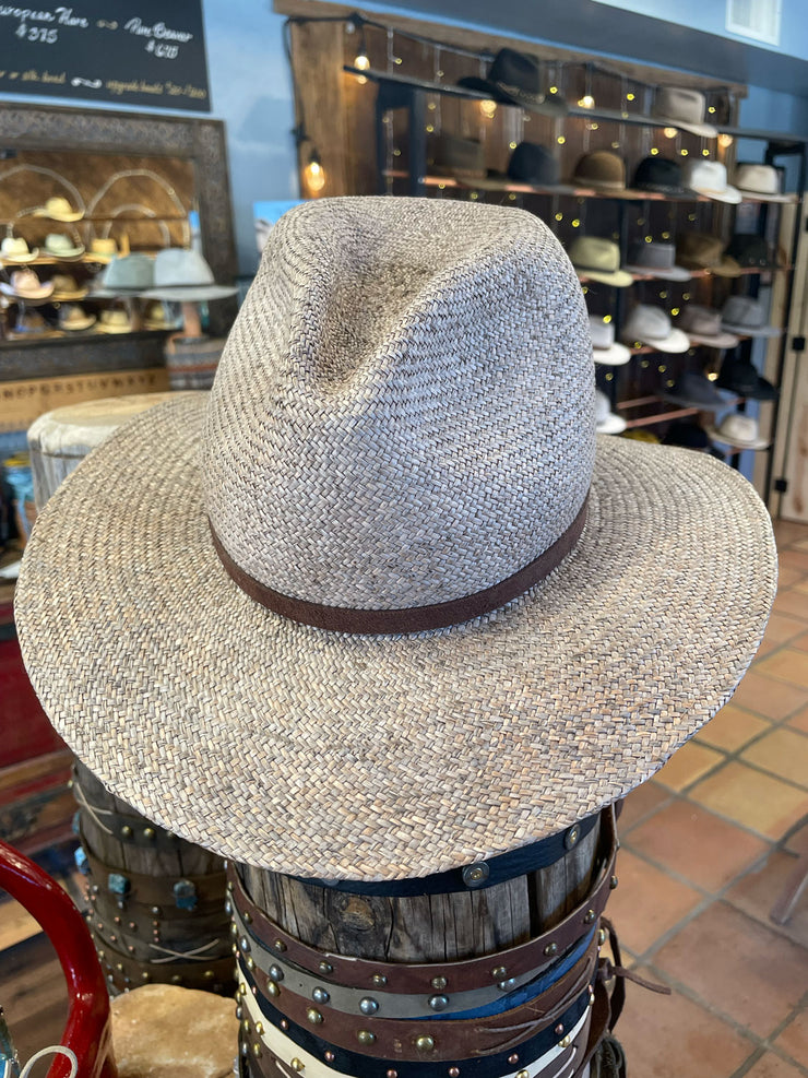 Straw Fedora Hat for Sale in Gray, Blue, Green, Purple