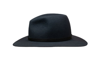 Midnight Blue Fur Fedora