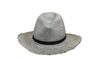 Ray Wide Brim Straw Fedora Hat